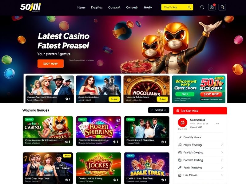 Welcome to 50jili.com, your trusted source for high-quality online Casino gambling and gaming experiences. Explore slots, poker, and live dealer games with expert insights and exclusive promotions.